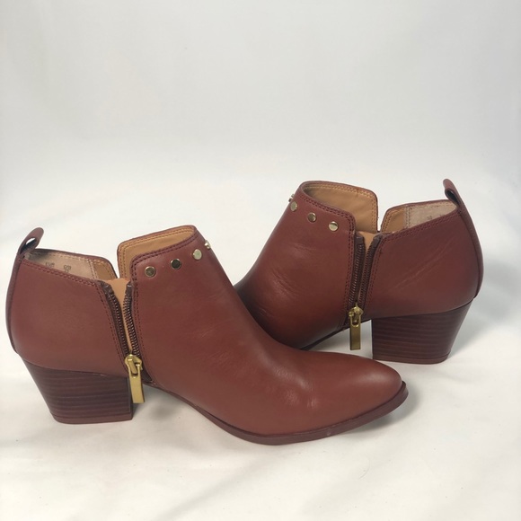 Franco Sarto Geneva Leather Ankle Boots 6M EUC - Picture 7 of 12